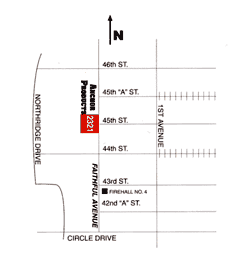 Click to see printable map of Anchor Products Saskatoon, Saskatchewan location.